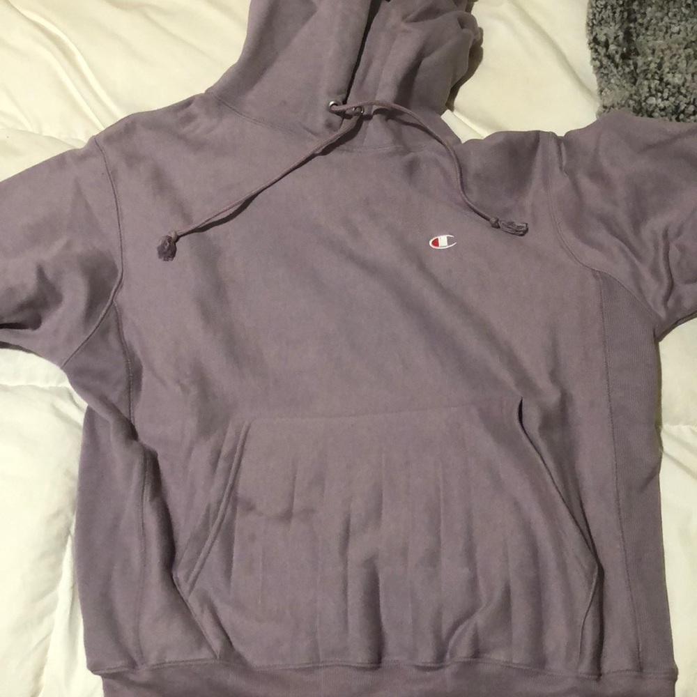 Champion purple hoodie